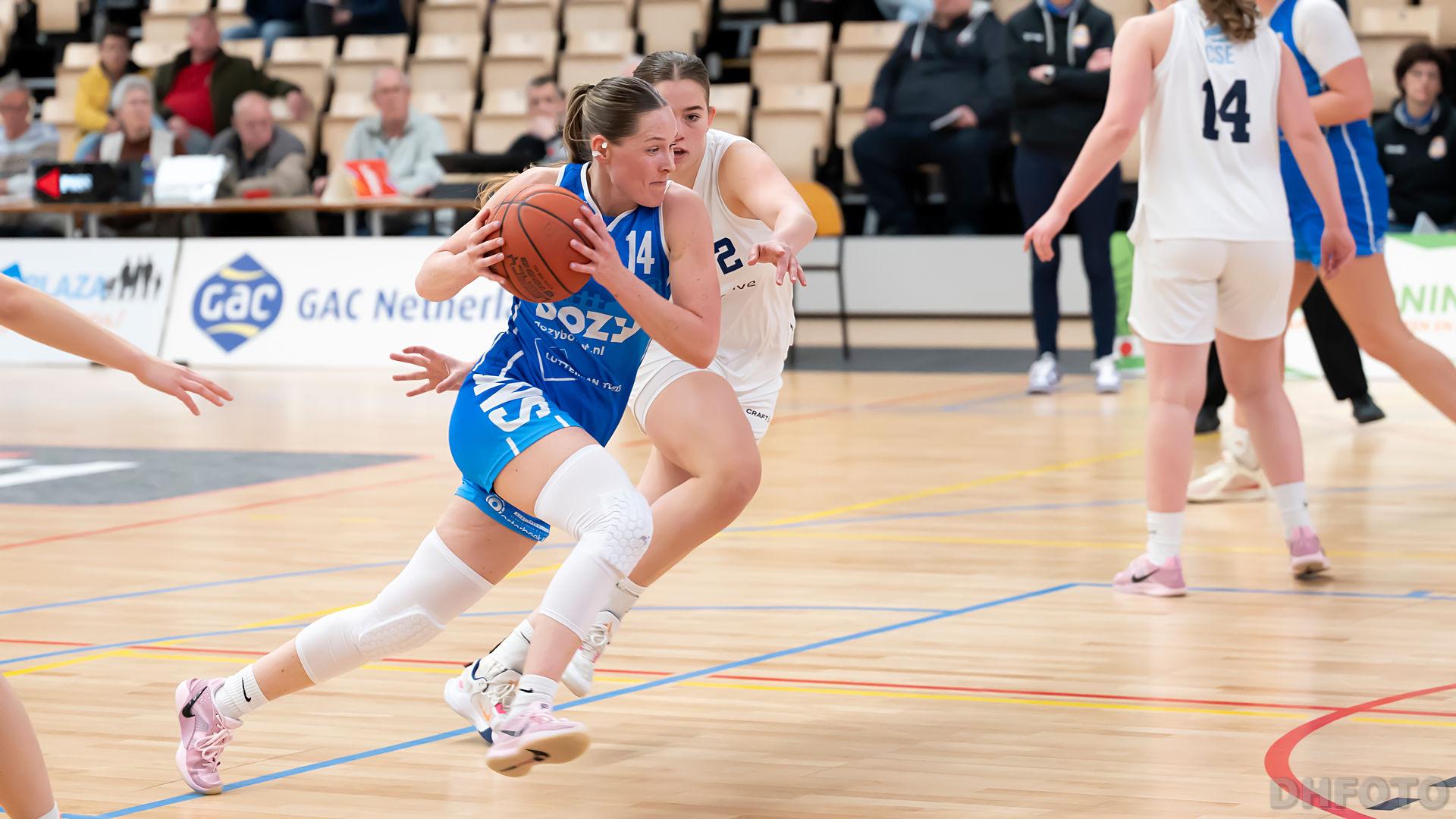Overtuigende zege voor dames Den Helder Suns tegen Hammers