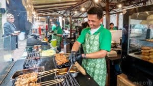 Pasar Malam Fusion vol geluid, kleuren en geuren