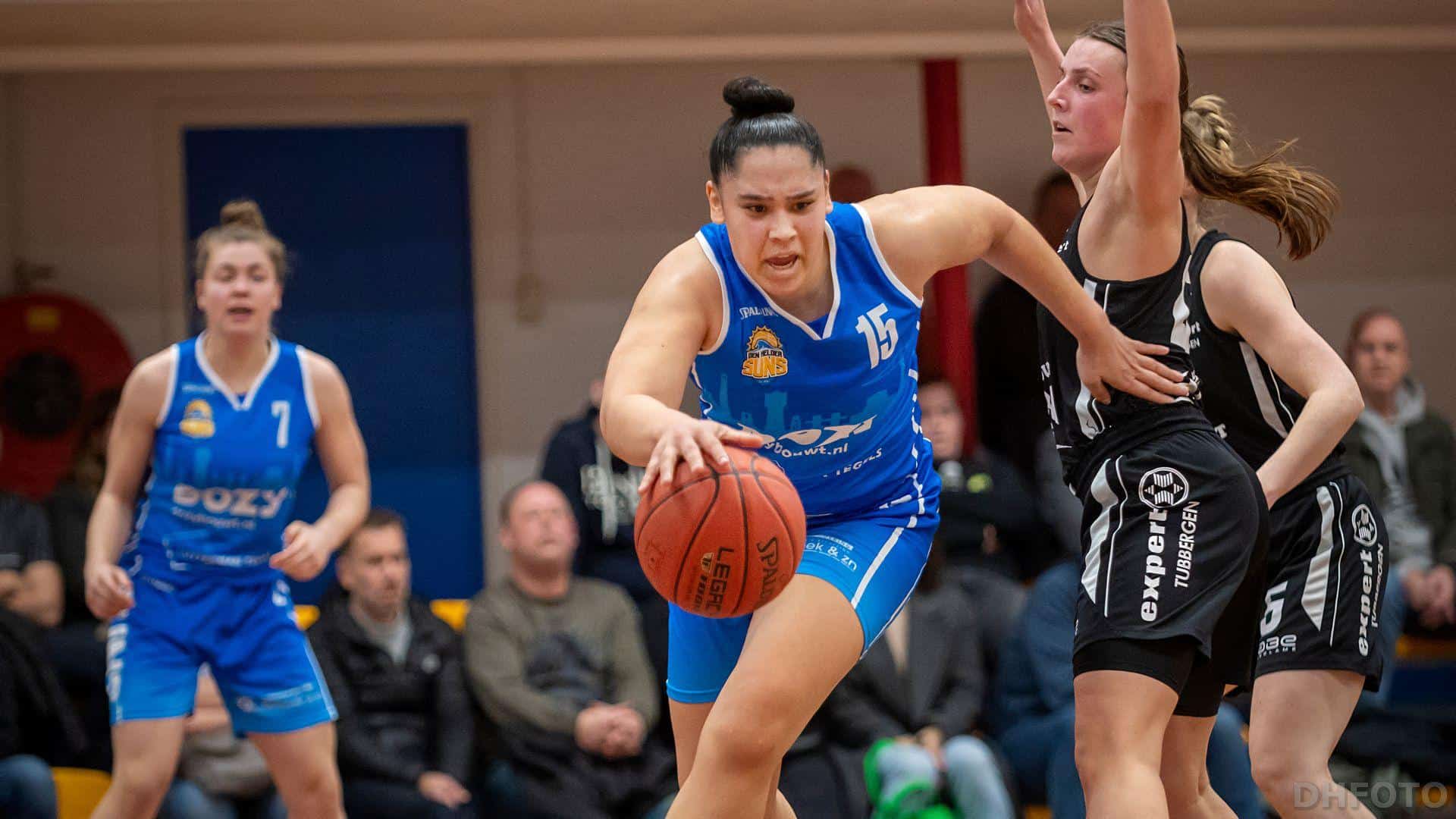 Suns winnen in matige wedstrijd van Jolly Jumpers