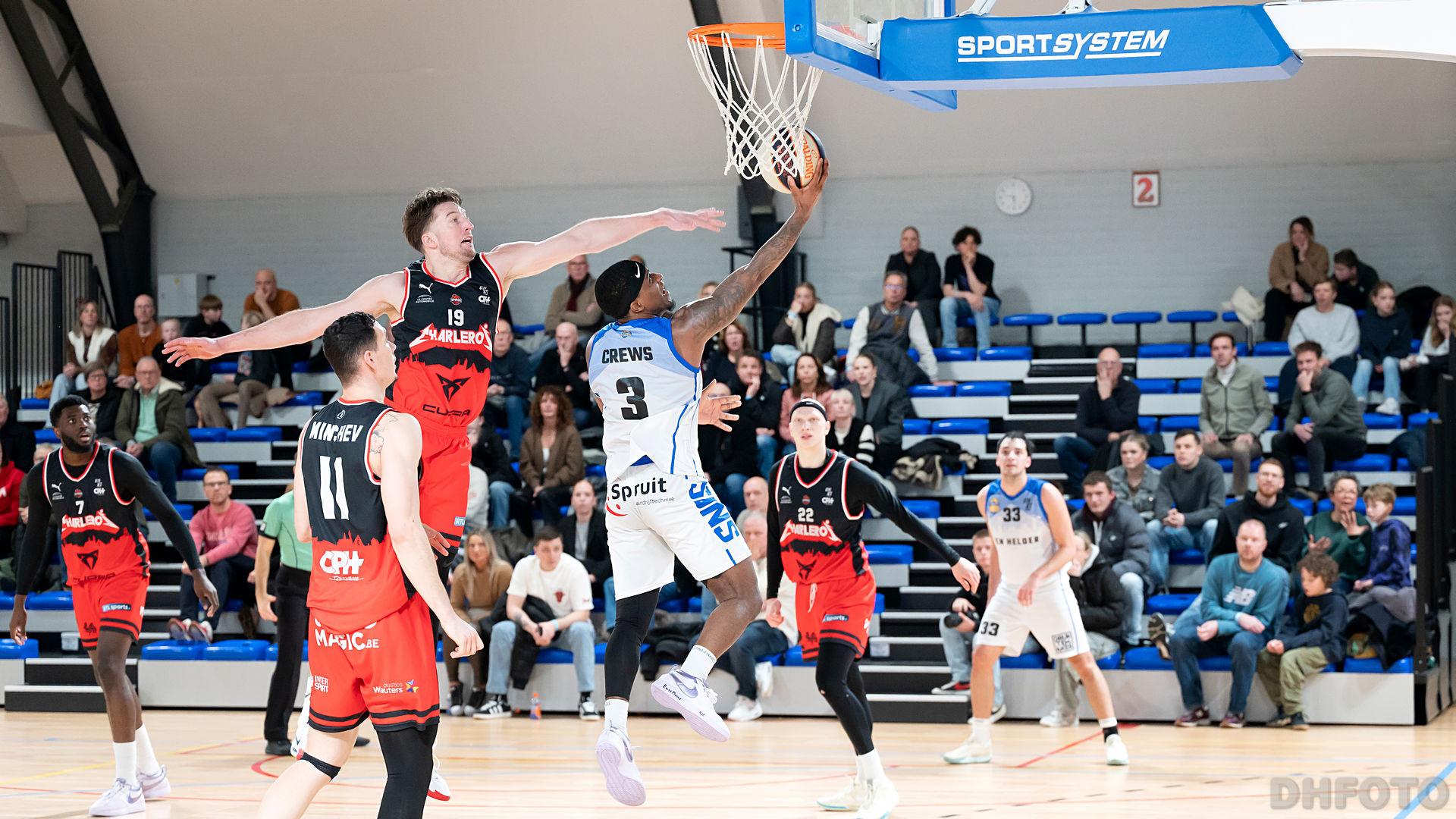 Charleroi slaat, bij bezoek aan Suns, toe in derde kwart