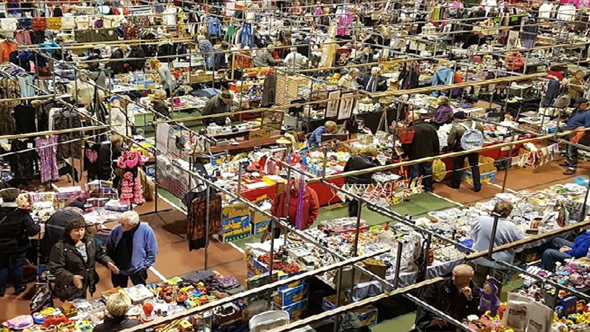 Vlooienmarkt in Groeneweghal