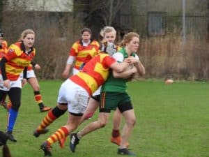 Ruime overwinning rugbydames De Cheetahs op Groningse Lady Bears