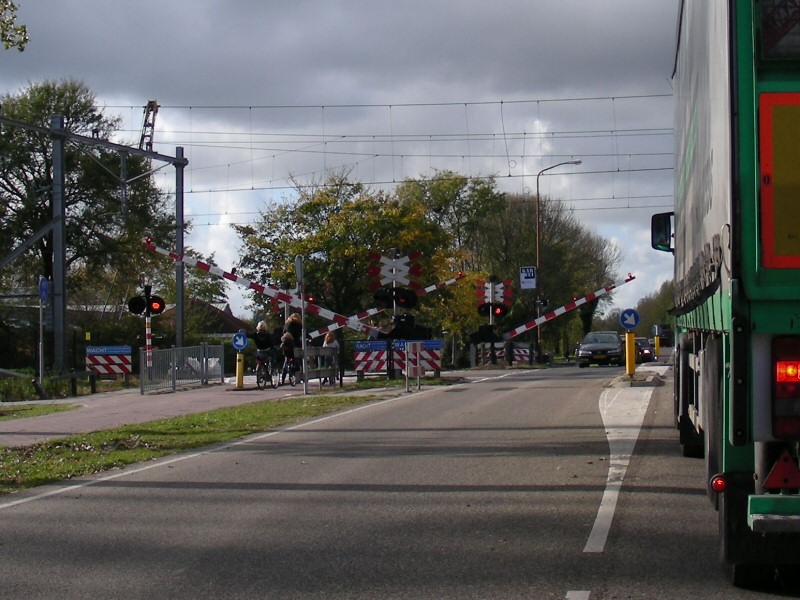 Spoorbomen kunnen later dicht