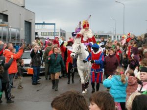 Sint trotseert winter