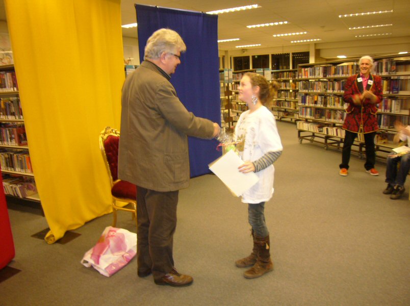 Laura voorleeskampioen