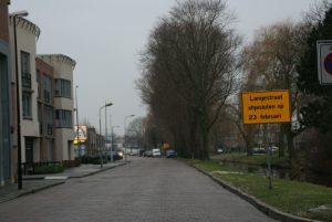 Bomen Langestraat gekapt