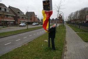 Snelheidsbord op Vliedlaan