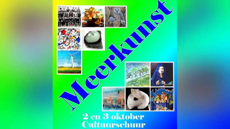Kunstbiënnale ‘Meerkunst’ in Cultuurschuur