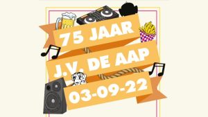 75-jarig jubileum JV de Aap