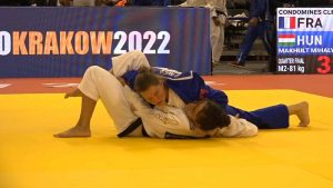 Judoka Linda Klaver in ‘Met de deur Open’