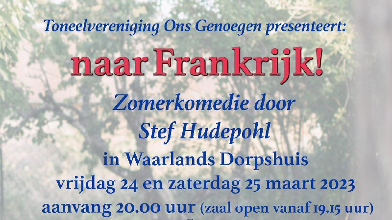Franse sferen in Waarland