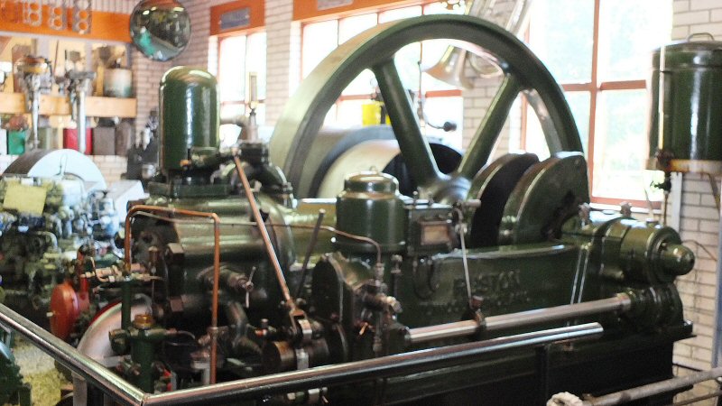 De Mallejan in het Motoren Museum