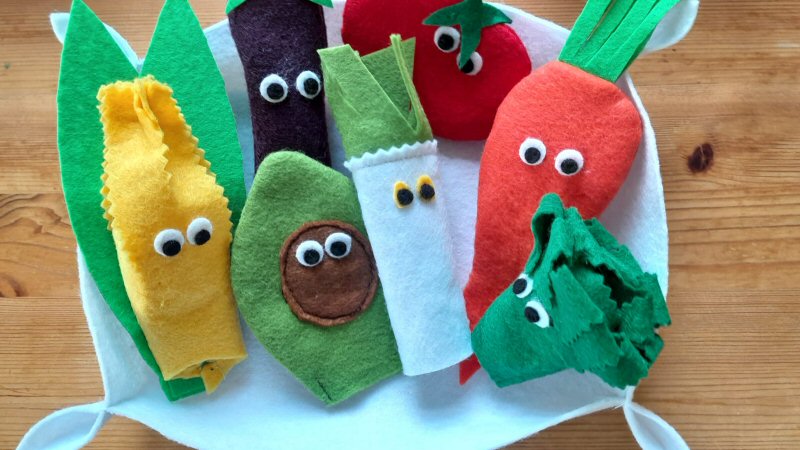 Kinderen leren de kracht van groenten