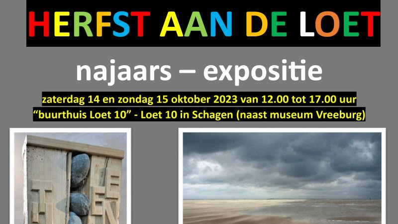 Najaarsexpositie in Buurthuis Loet 10