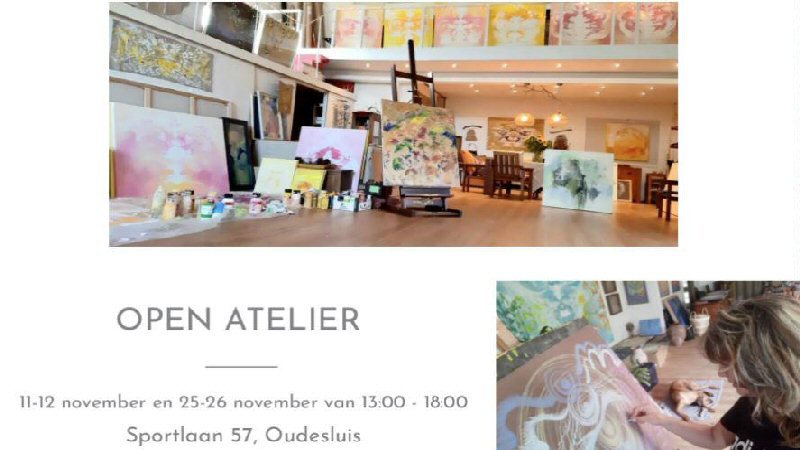 Open atelier in Oudesluis