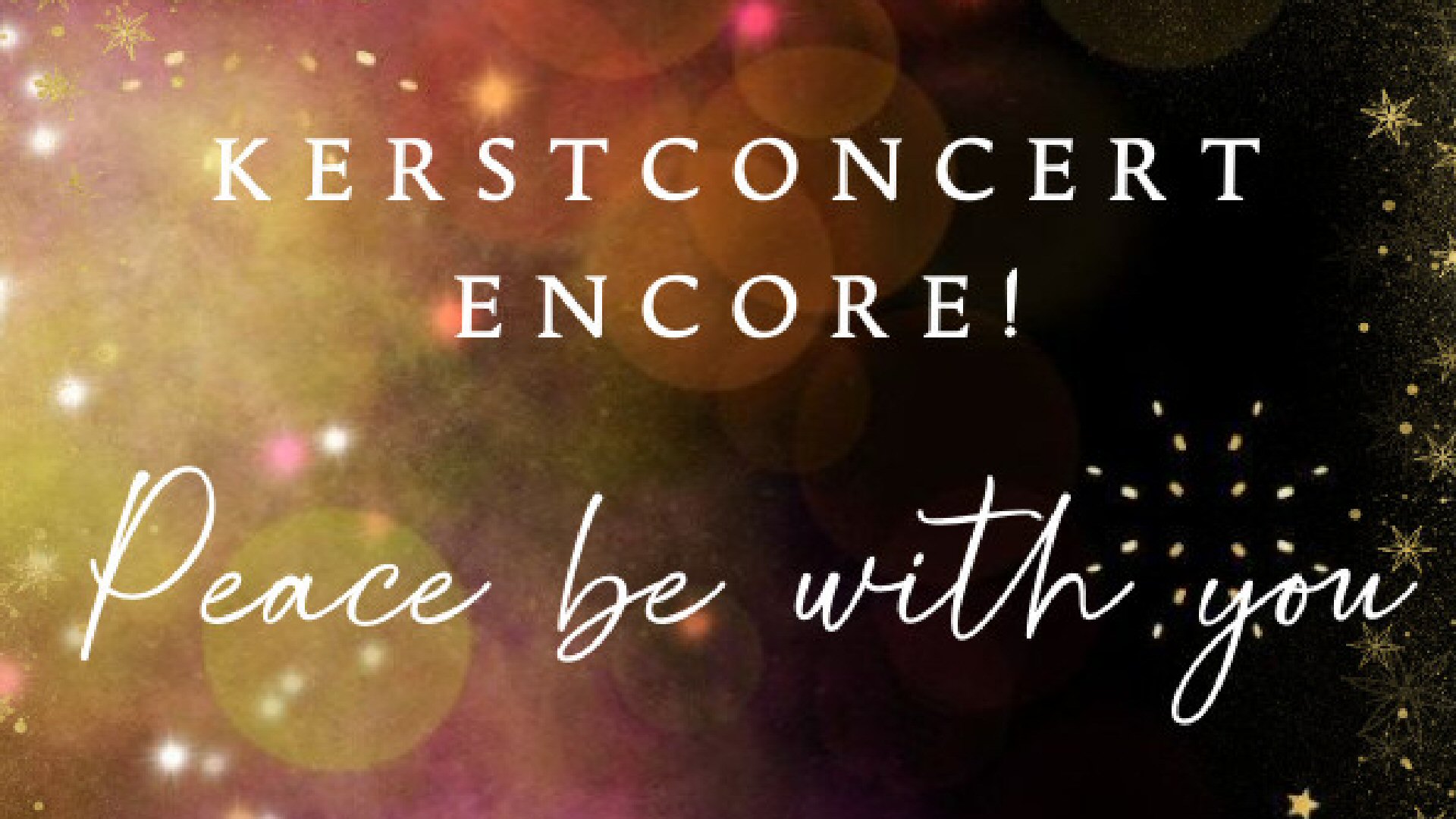 Een sfeervol kerstconcert met Encore!