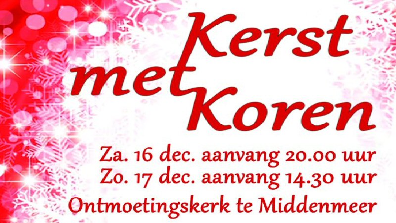 Kerst met Koren