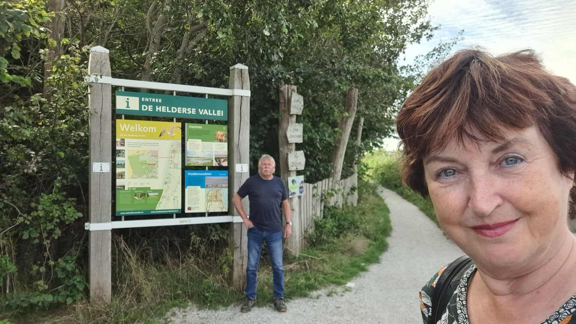 Aan de wandel in de Noordkop: de Helderse Valleiroute (zwart)