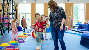Bewegingsinstuif voor jonge kinderen