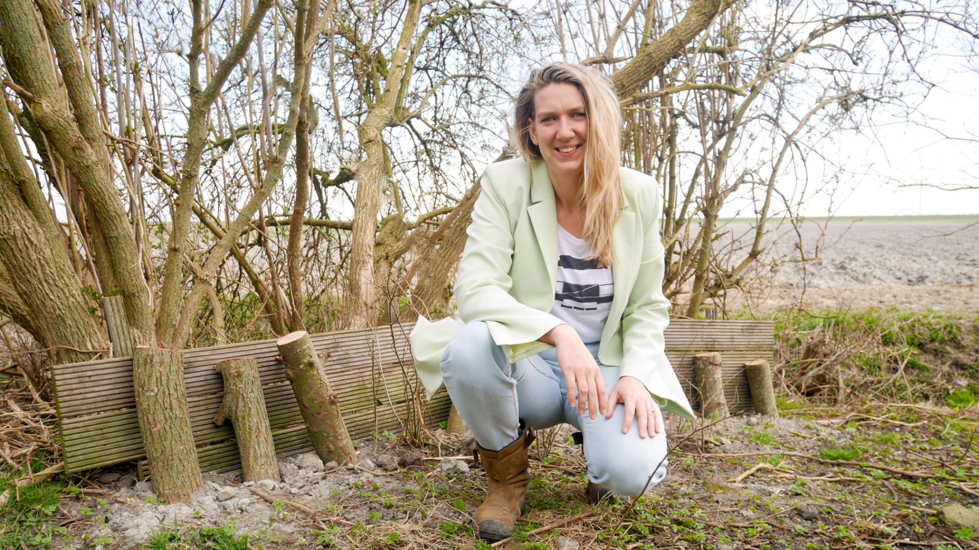 Tine van Wel in ‘Met de deur Open’