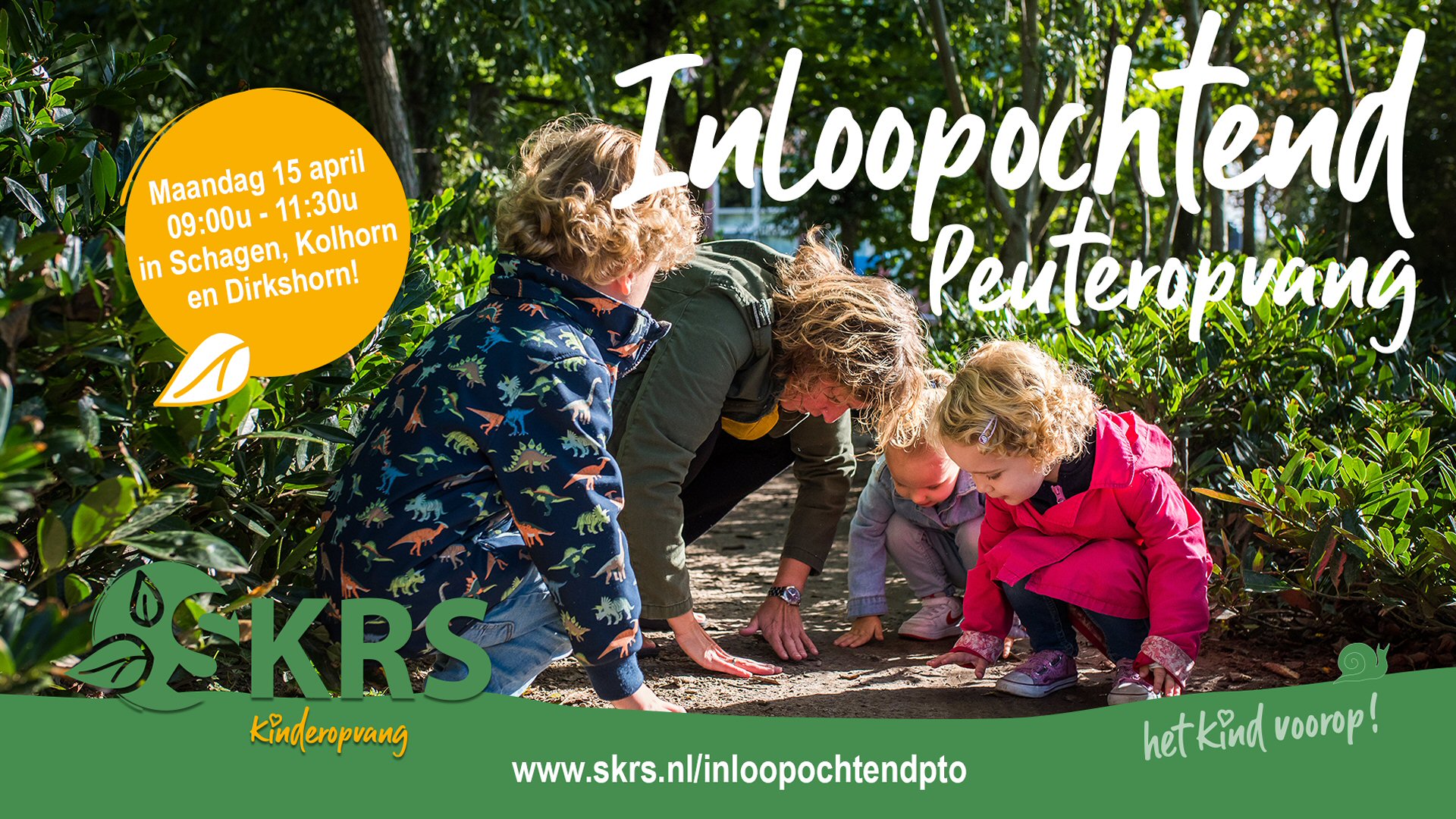 Binnenkijken op peuteropvang van SKRS