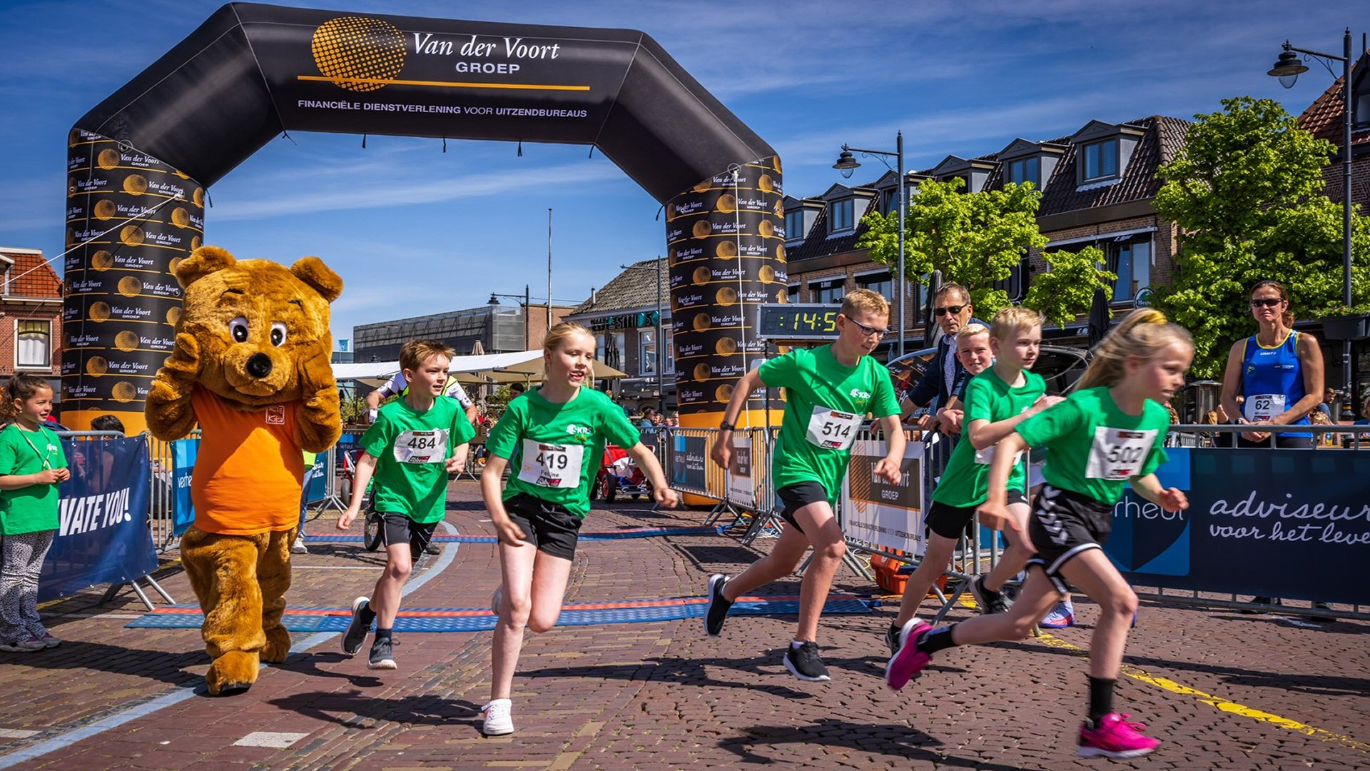Wandelen tijdens de Schagen Cityrun