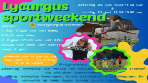 AFGELAST Een weekend vol sport en spel