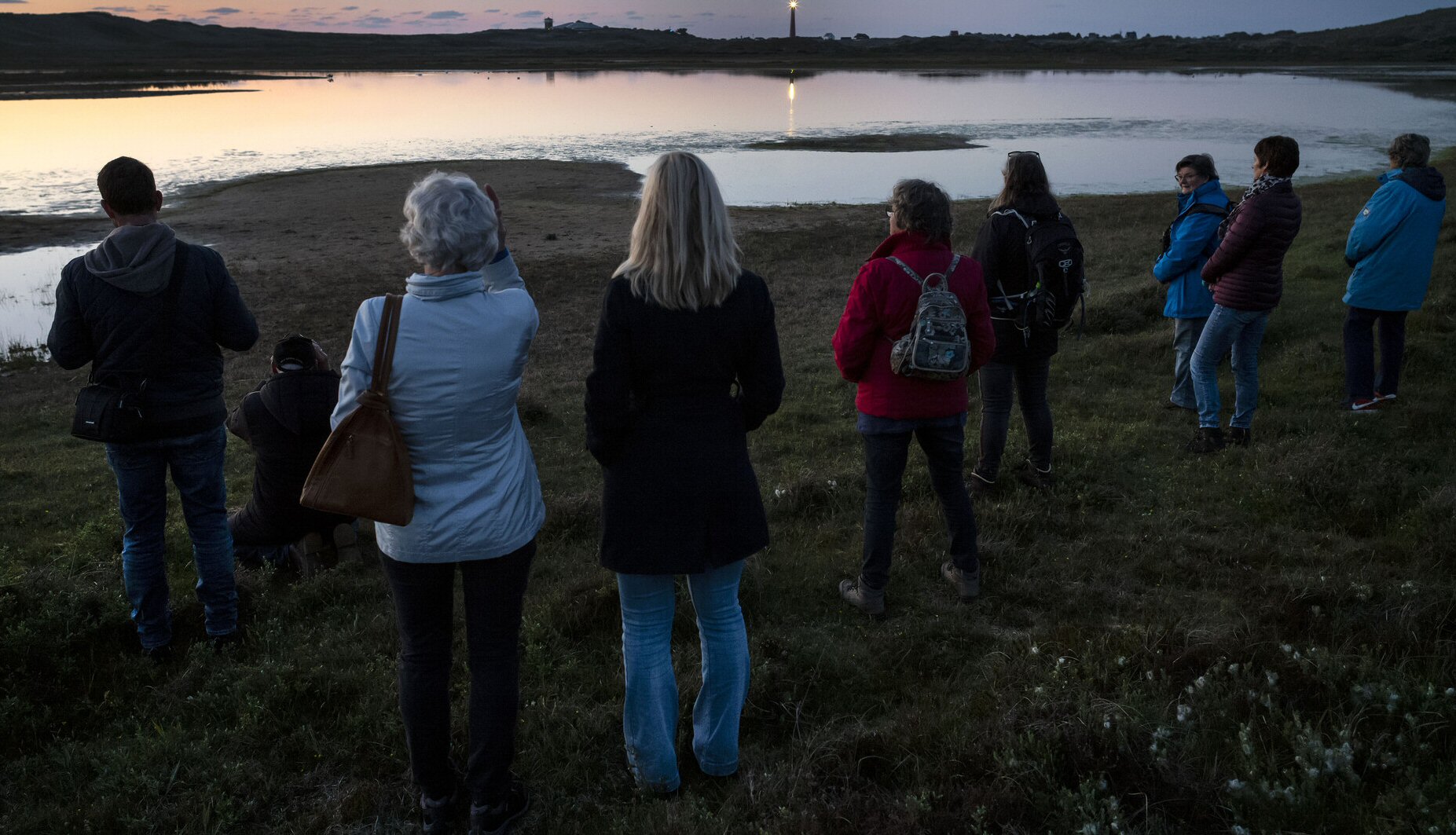 Wandel in stilte door de duinen