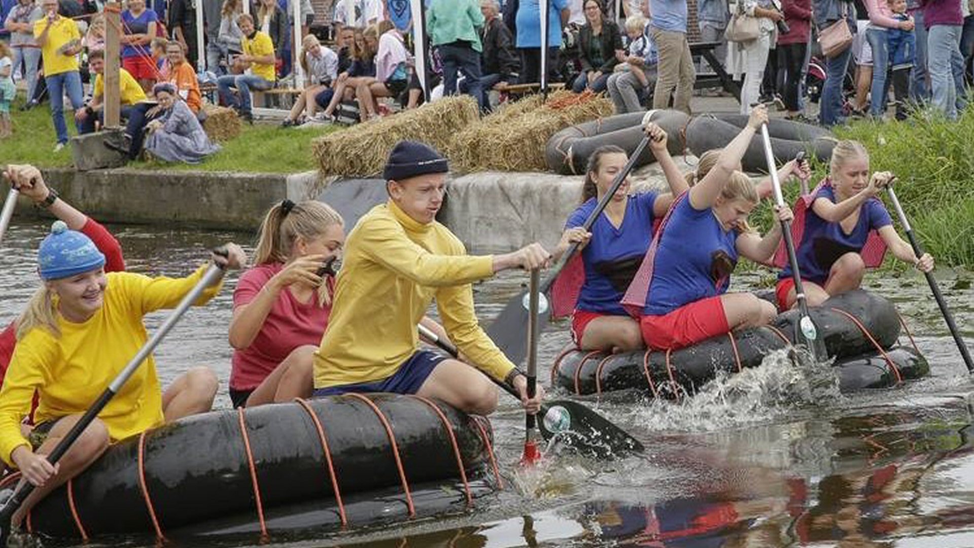Ter land, ter zee en… in de Grote Sloot