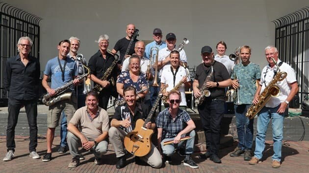 Drie optredens in de Muziektuin