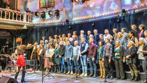 Een concert van KoorBisNis