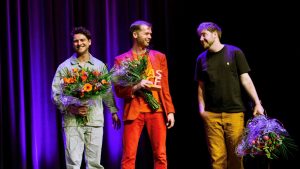 Jong cabarettalent in De Luxe