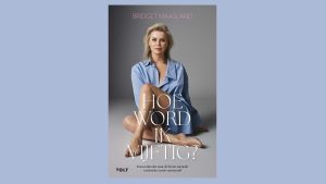 Bridget Maasland bij boekhandel Plukker