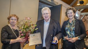 Erepenning voor Winfred de Nijs