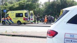 Fietser in vacuümmatras bij ongeluk in Den Helder