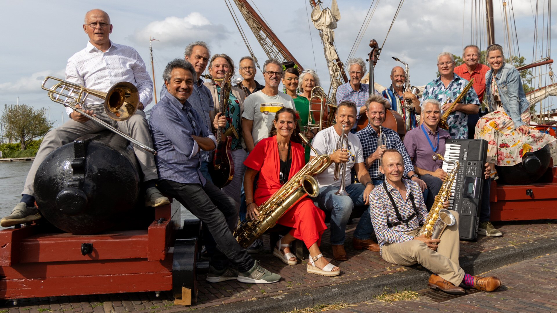 Een optreden van The Notorious Monks 