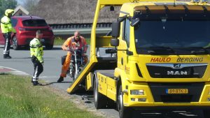 Motorrijder gewond op de N248 in Schagerbrug
