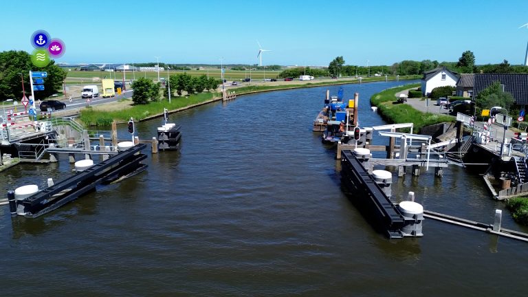Herstel vlotbrug na schade in volle gang