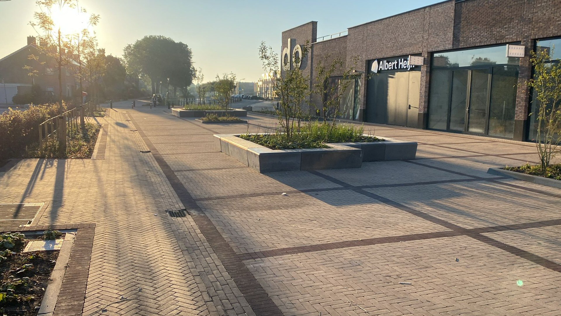 Opening nieuwe plein bij Makado afgelast