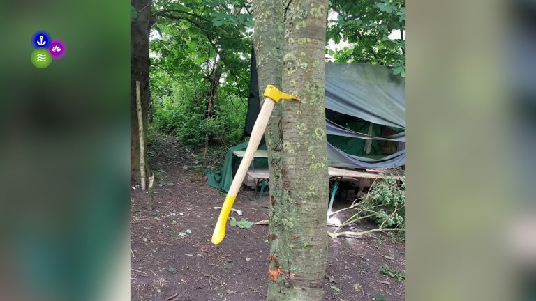 Eigenaar baalt van vandalisme survivalschool