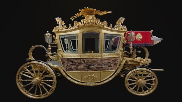 Onthulling van de Gouden Koets Hollands Kroon