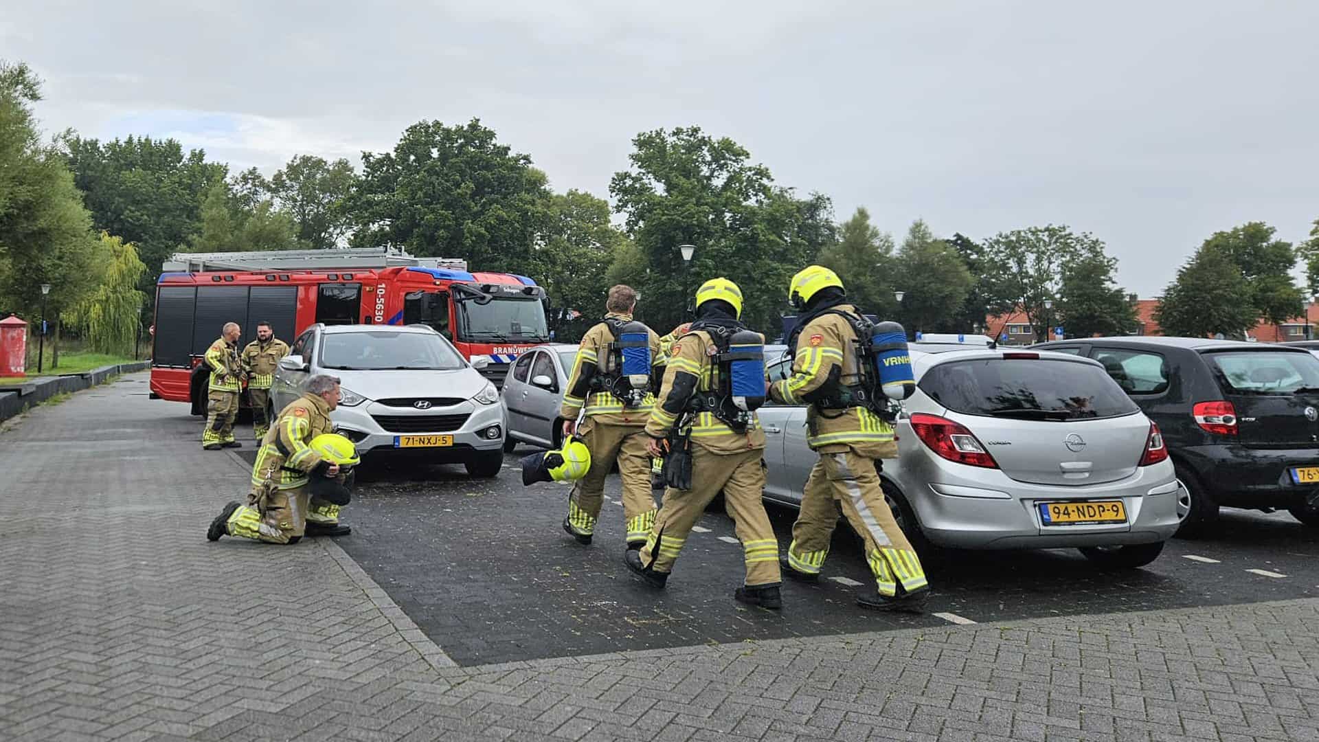 Auto rookt door lekkage koelvloeistof Schagen