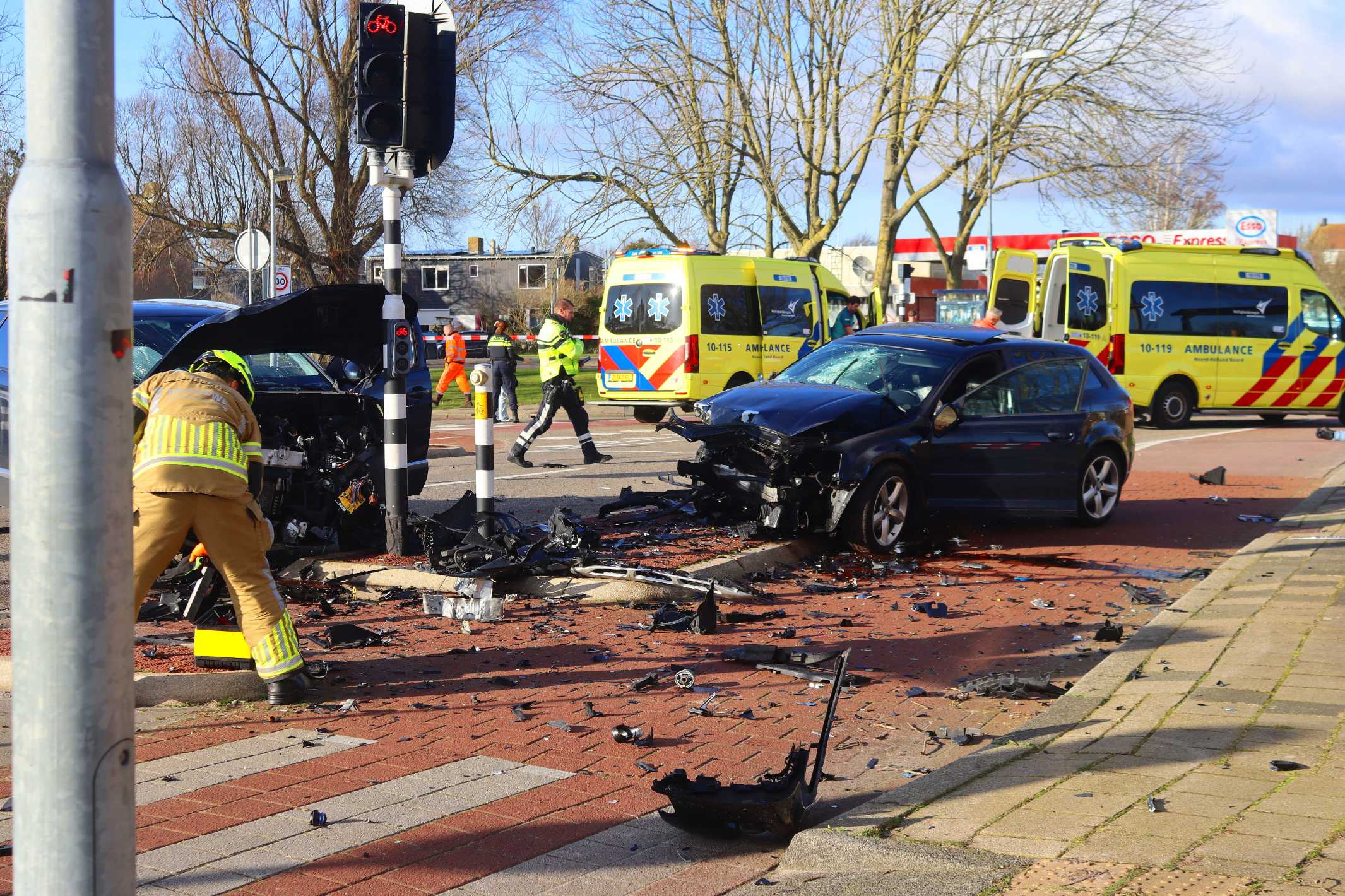 Gewonden bij ongeval in Den Helder