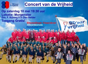 Concert van de Vrijheid in de Morgenster in Den Helder