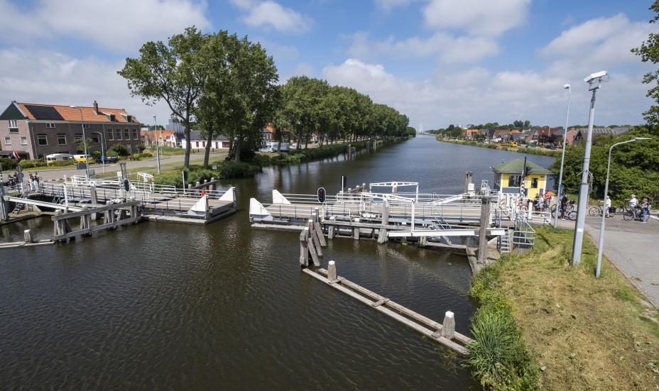 Werkzaamheden bij Vlotbrug ’t Zand