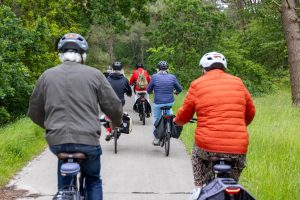 Doortrappen in Den Helder tijdens derde dag fiets- en ontdekdagen
