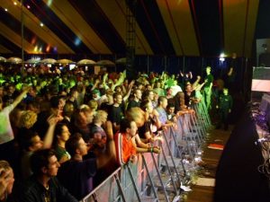 Topbands op Zandstock
