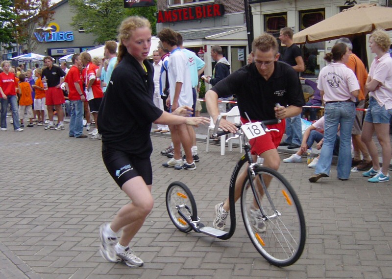 Step-estafette in Schagen
