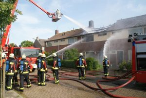 Grote brand in Hobbemastraat