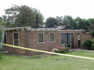 Stolp in Schagen brand uit